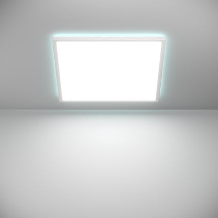 Eglo - Iluminação de teto LED RGBW para casa de banho com regulação LED/17W/230V 2700-6500K 50x50 cm IP44 branco ZigBee