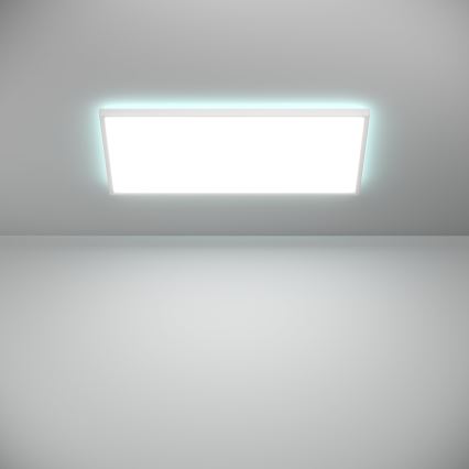 Eglo - Iluminação de teto LED RGBW para casa de banho com regulação LED/17,2W/230V 2700-6500K 30x57cm IP44 branco ZigBee
