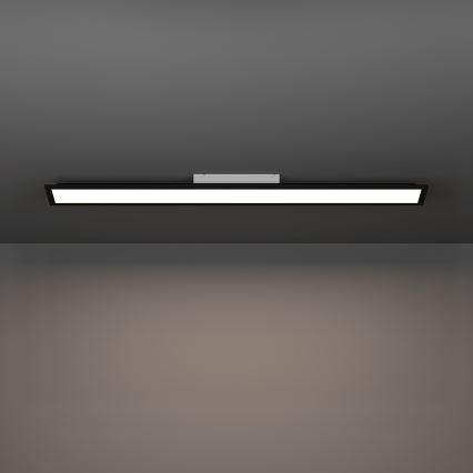 Eglo - Painel LED de Sobrepor LED/28W/230V 2700/4000/6500K 120x15 cm preto