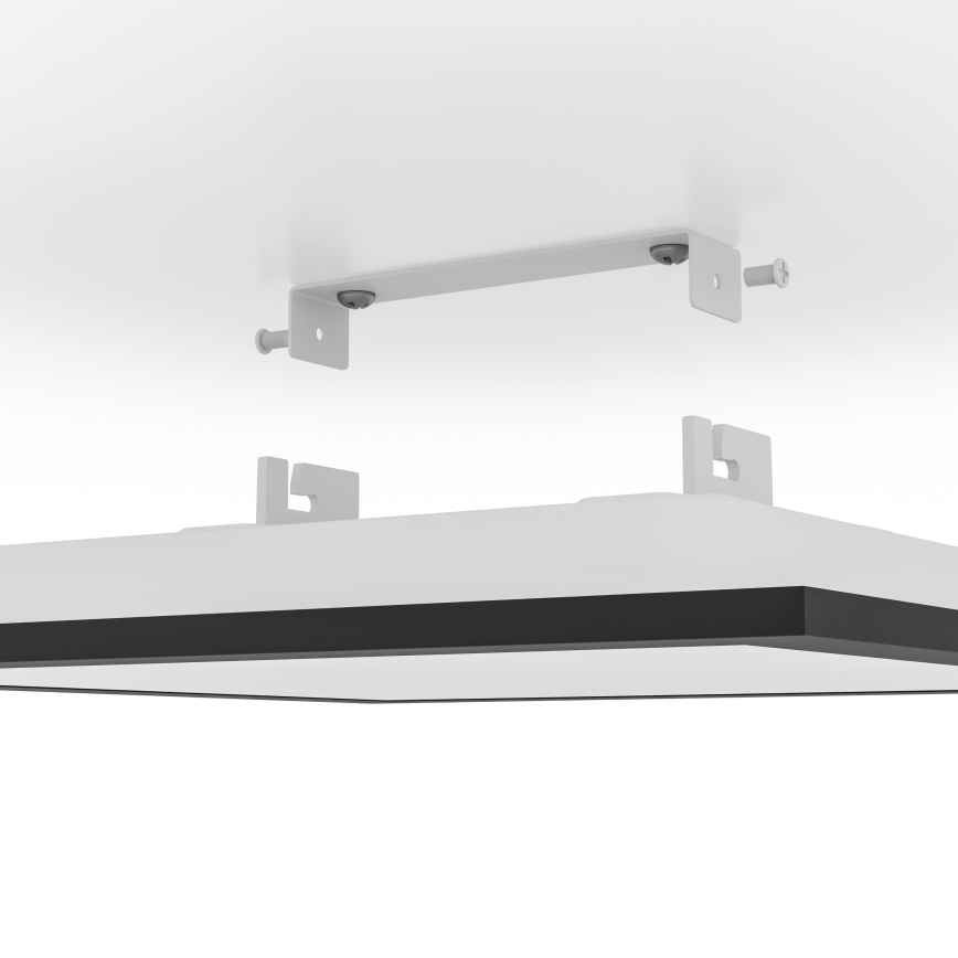 Eglo - Candeeiro de tecto LED RGBW dimerizável LED/14W/230V 2700-6500K 30x30 cm preto
