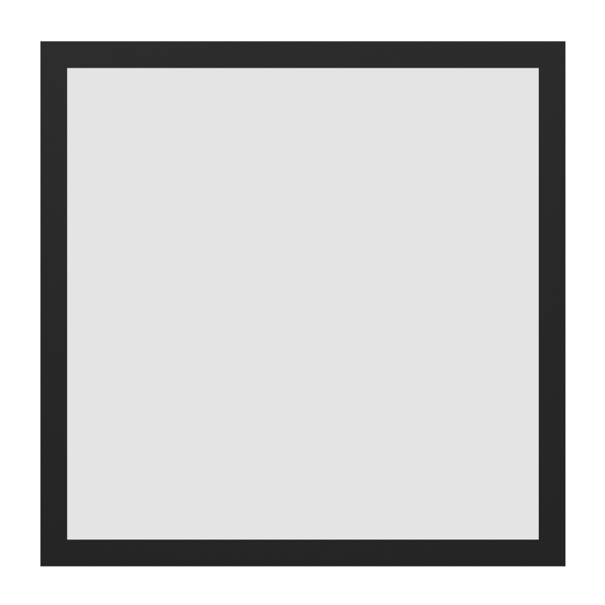 Eglo - Candeeiro de tecto LED RGBW dimerizável LED/19W/230V 2700-6500K 40x40 cm preto