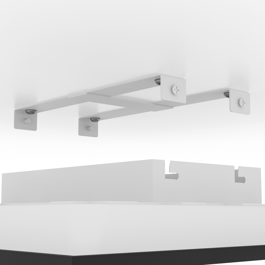 Eglo - Candeeiro de tecto LED RGBW dimerizável LED/19W/230V 2700-6500K 40x40 cm preto