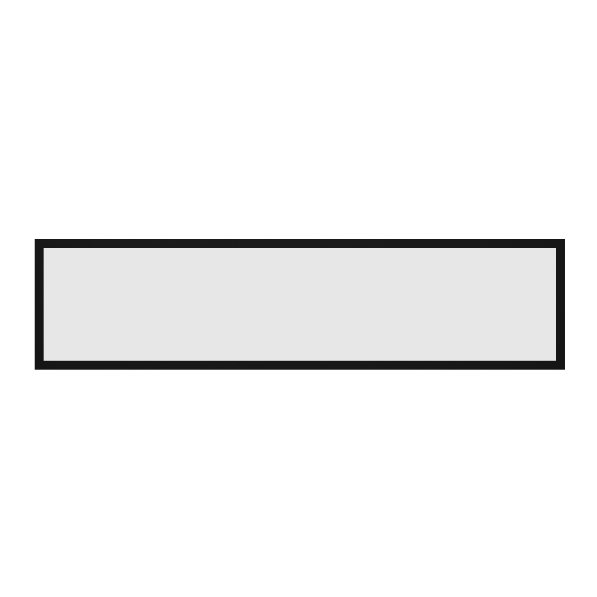 Eglo - Painel LED RGBW regulável de montagem em superfície LED/28W/230V 2700-6500K 120x15 cm preto