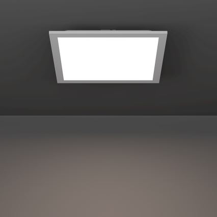 Eglo - LED RGBW Candeeiro de tecto dimerizável LED/14W/230V 2700-6500K 30x30 cm branco