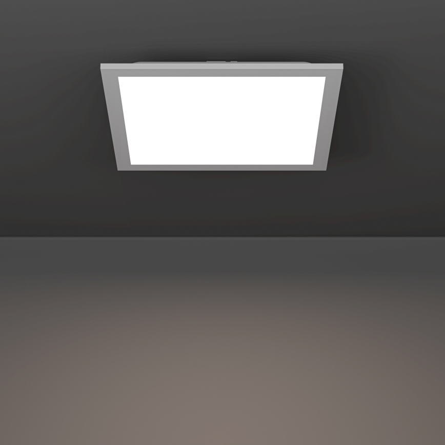 Eglo - LED RGBW Candeeiro de tecto dimerizável LED/14W/230V 2700-6500K 30x30 cm branco