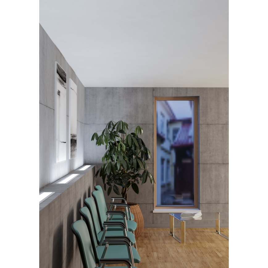 Eglo - Painel LED RGBW dimerizável de sobrepor LED/28W/230V 2700-6500K 120x15 cm branco