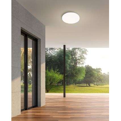 Eglo - Plafon LED de tecto para casa de banho LED/36W/230V Ø 43 cm IP54 branco