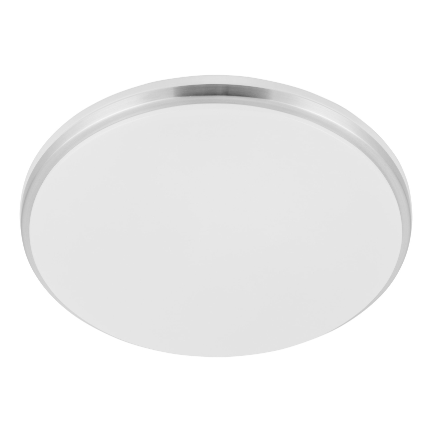 Eglo - Plafon LED de tecto para casa de banho LED/18W/230V 3000/4000/6500K IP54 cromado mate