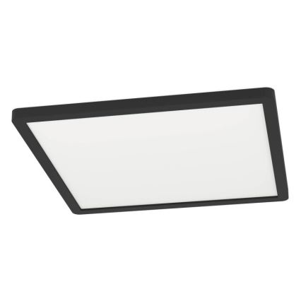 Eglo - Luminária de teto para casa de banho LED/16,4W/230V 29x29 cm IP54 preta