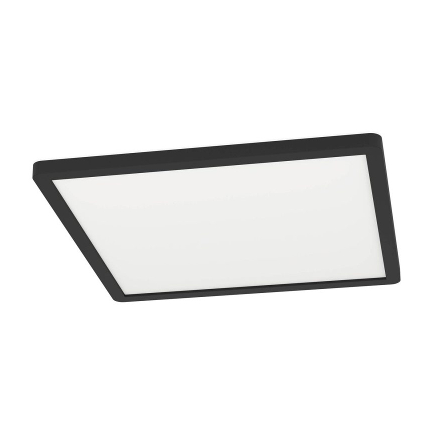 Eglo - Luminária de teto para casa de banho LED/16,4W/230V 29x29 cm IP54 preta