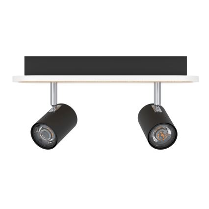 Eglo - Spot LED/12W/230V castanho/preto