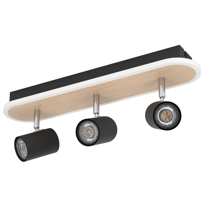 Eglo - Spot LED/20W/230V castanho/preto