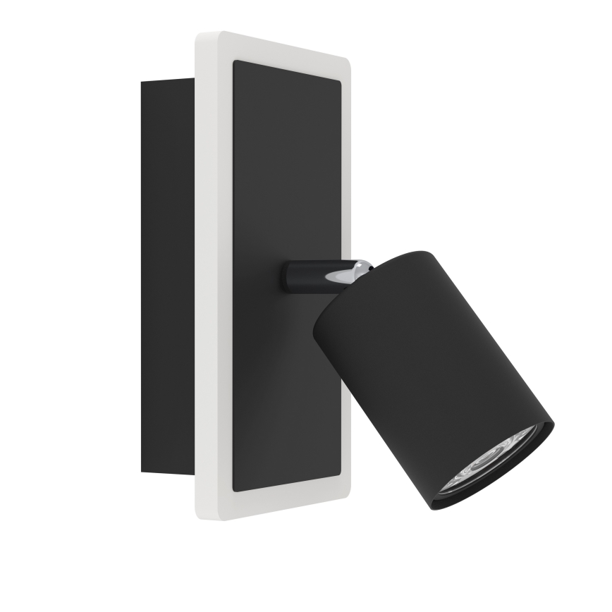 Eglo - LED Aplique de parede LED/7W/230V preto