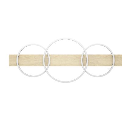 Eglo - Iluminação de teto LED 3xLED/12W/230V 3000K bege/preto