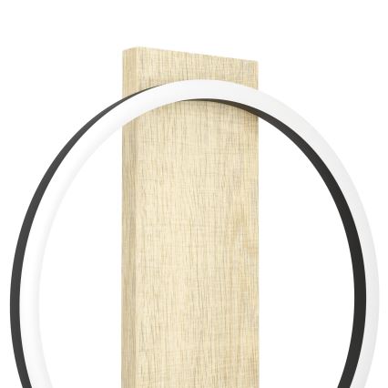 Eglo - Candeeiro de mesa LED LED/12W/230V 3000K bege/preto