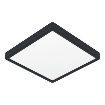 Eglo - Luminária de teto para casa de banho LED RGBW dimerizável LED/17,8W/230V 2700-6500K 39x39 cm IP44 preta