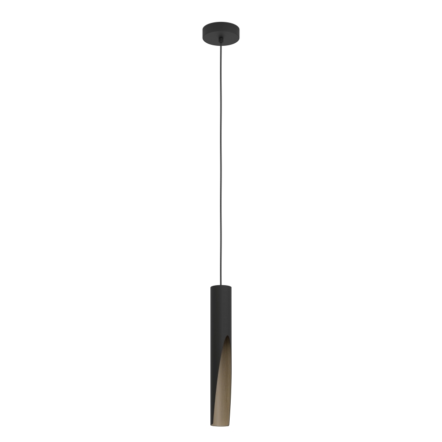 Eglo - Candeeiro suspenso LED 1xGU10/4,5W/230V 3000K preto/castanho