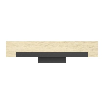 Eglo - Iluminação de parede LED LED/9,6W/230V 3000K preto/bege