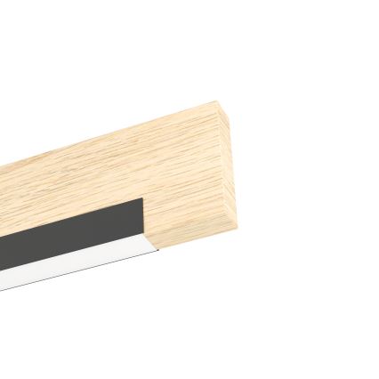 Eglo - Iluminação de parede LED LED/9,6W/230V 3000K preto/bege