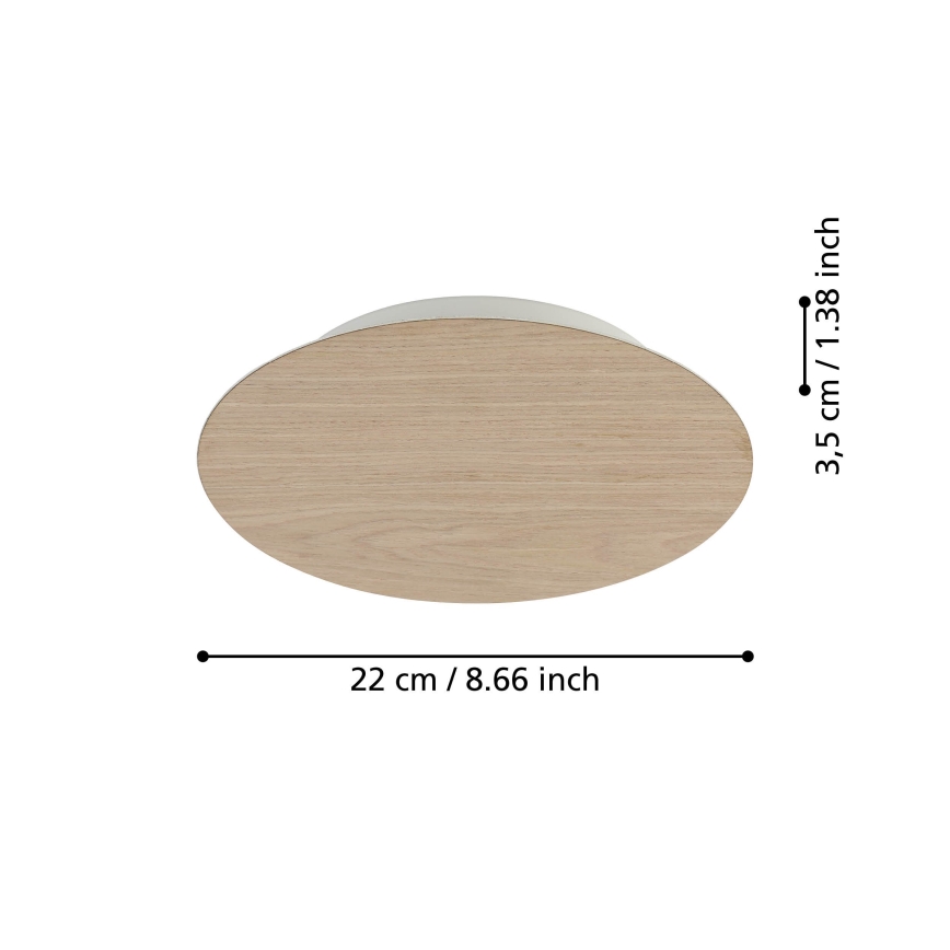 Eglo - Iluminação de parede LED LED/9,2W/230V 3000K bege