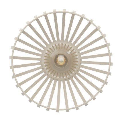 Eglo - Iluminação de teto 1xE27/40W/230V diâmetro 28 cm creme