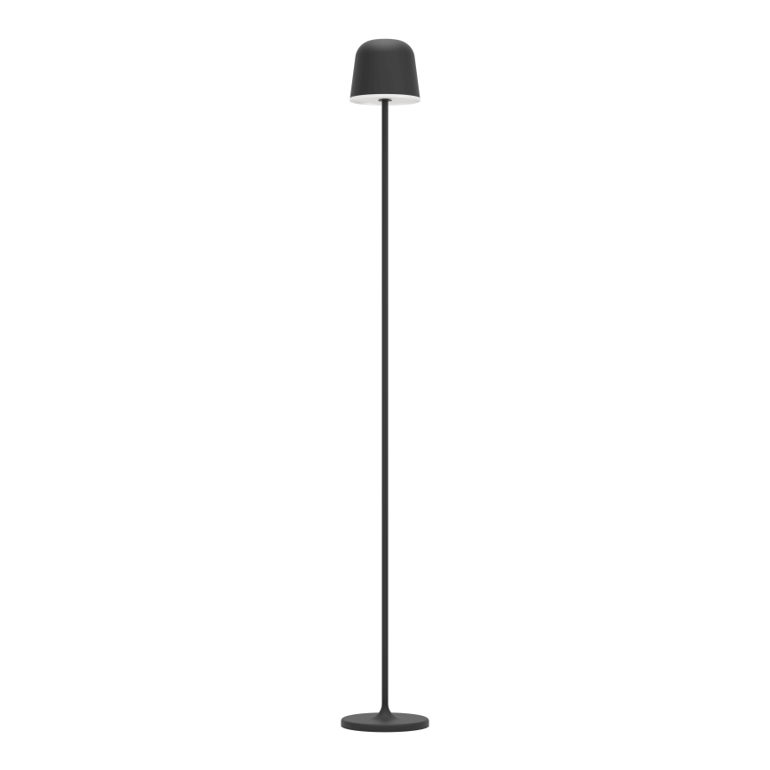 Eglo - Candeeiro de pé LED para exterior LED/4,3W/5V 2400/3000/4000K IP54 preto