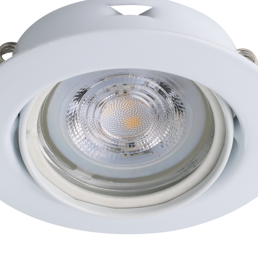 Eglo - CONJUNTO 3x Foco de encastrar LED 1xGU10/4W/230V branco