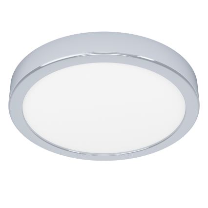 Eglo - Plafon LED de tecto para casa de banho, 11,5 W (230 V), 2700/4000/6500 K, Ø 21,1 cm, IP44, acabamento cromado brilhante