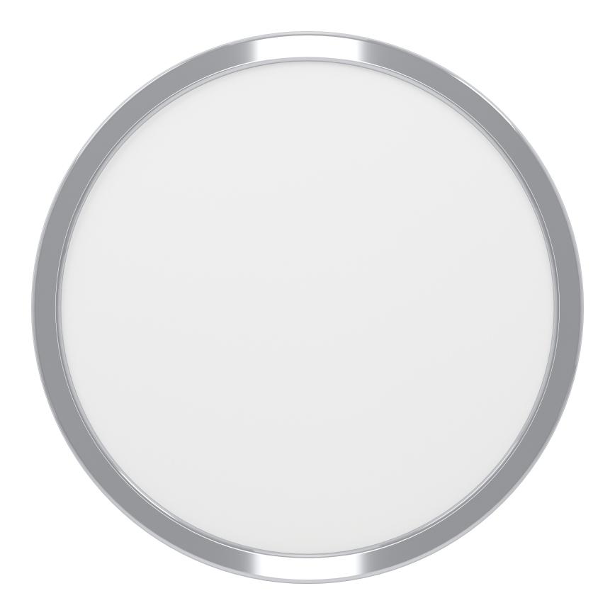 Eglo - Candeeiro de teto LED para casa de banho, 14,2W/230V, 2700/4000/6500K, Ø 27,8 cm, IP44, cromado brilhante