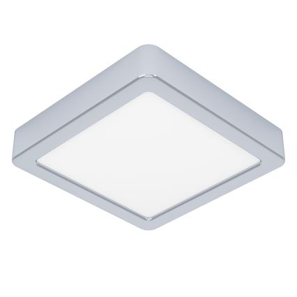 Eglo - Luminária de teto LED para casa de banho, LED/7W/230V 2700/4000/6500K, 15x15 cm, IP44, cromo brilhante