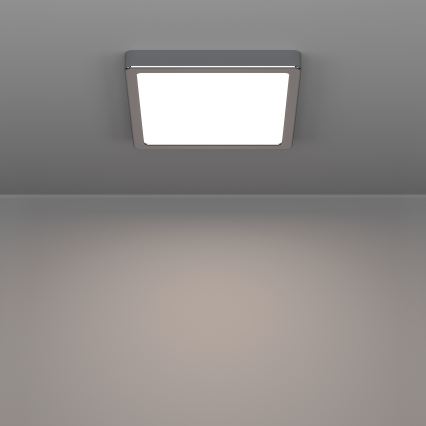 Eglo - Candeeiro de tecto LED para casa de banho LED/10,5W/230V 2700/4000/6500K 22x22 cm IP44 cromado brilhante