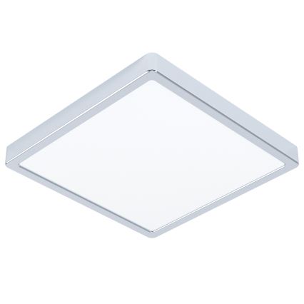 Eglo - Plafon para casa de banho LED/13W/230V 2700/4000/6500K 29x29 cm IP44 cromado brilhante