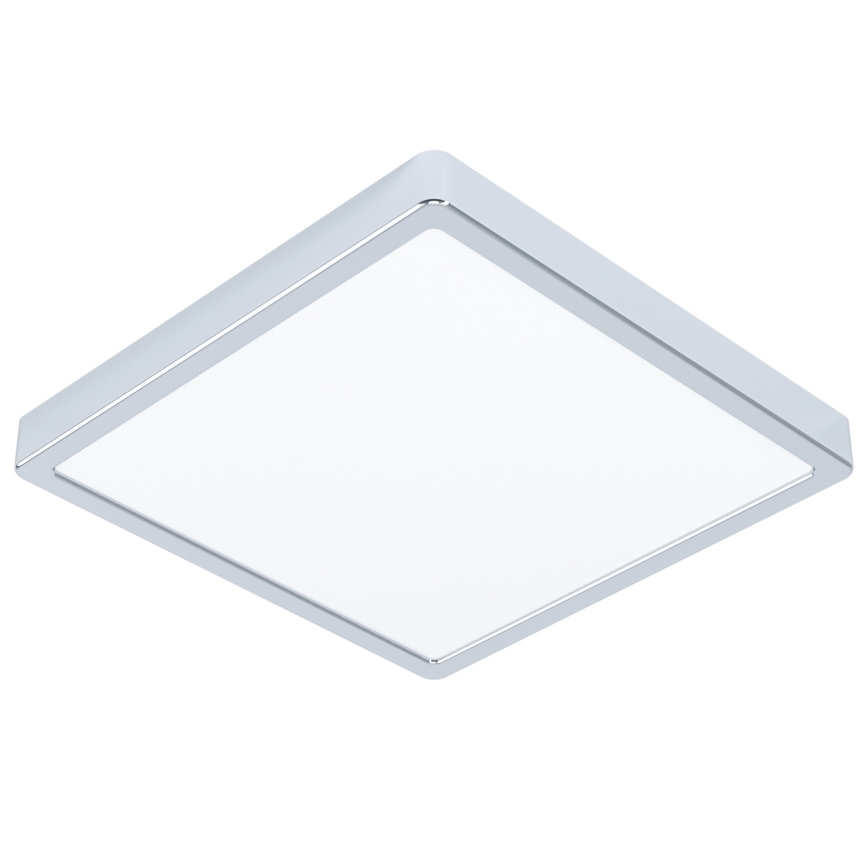 Eglo - Plafon para casa de banho LED/13W/230V 2700/4000/6500K 29x29 cm IP44 cromado brilhante