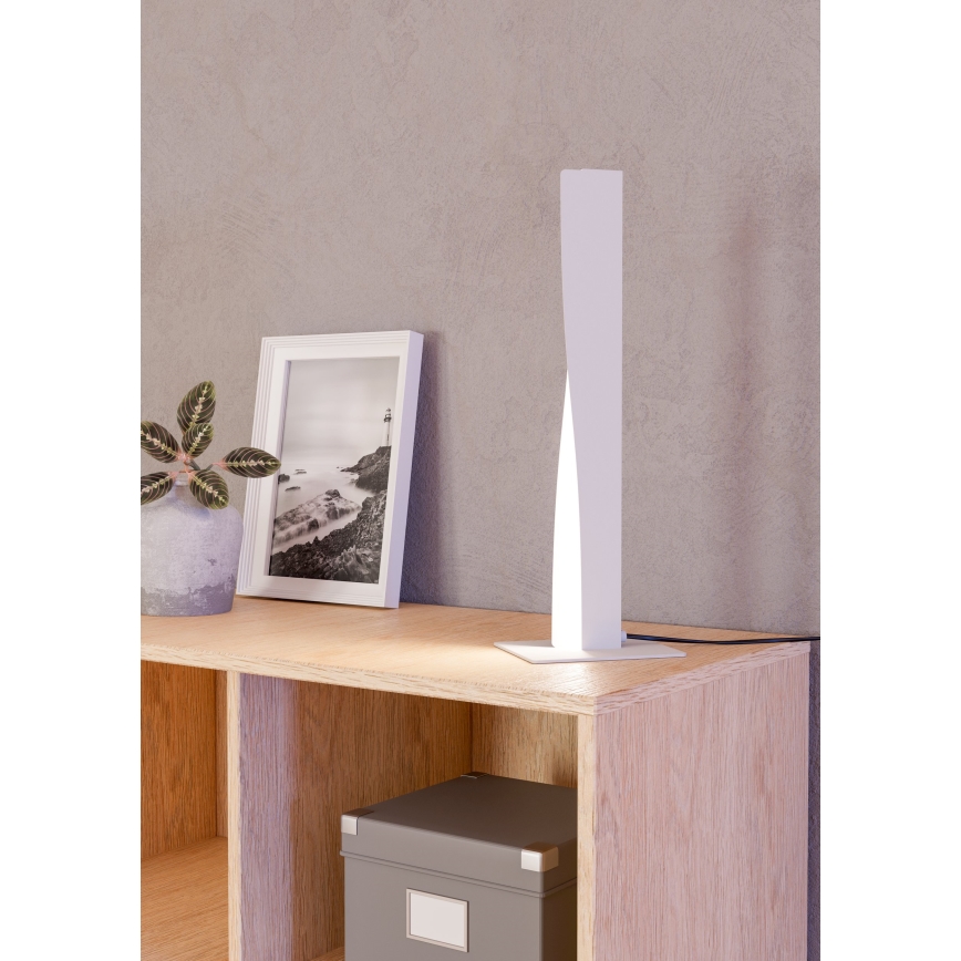 Eglo - Candeeiro de mesa LED RGBW regulável LED/9W/230V 2700-6500K cinzento