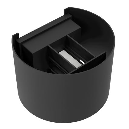 Eglo - LED aplique de parede para exterior 2xLED/2,8W/230V IP54 preto