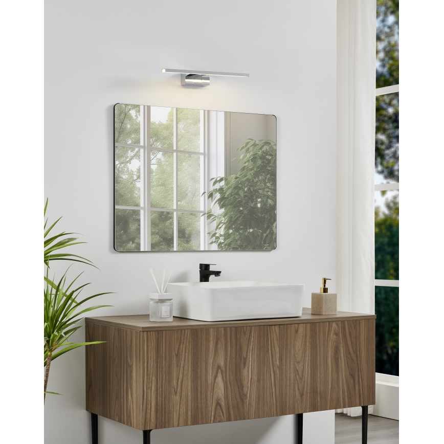 Eglo - Iluminação LED para espelho de casa de banho LED/7W/230V 3000/4000/6500K 40 cm IP44 cromado brilhante