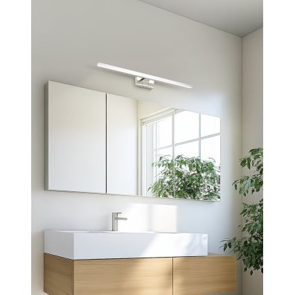 Eglo - Iluminação LED para espelho de casa de banho LED/10W/230V 3000/4000/6500K 60 cm IP44 cromado brilhante