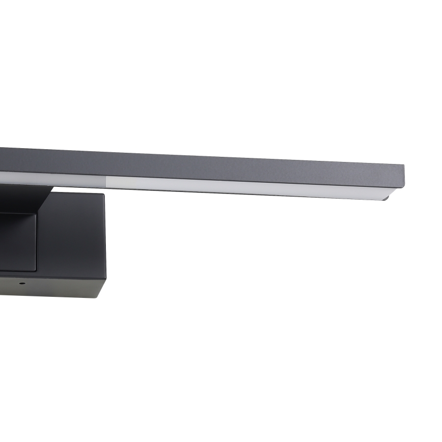 Eglo - Candeeiro LED para espelho de casa de banho LED/7W/230V 3000/4000/6500K 40 cm IP44 preto