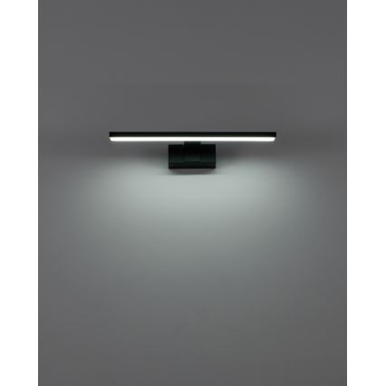 Eglo - Candeeiro LED para espelho de casa de banho LED/7W/230V 3000/4000/6500K 40 cm IP44 preto