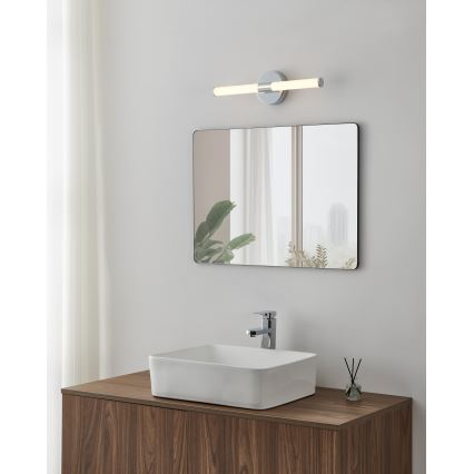 Eglo - Iluminação LED para espelho de casa de banho LED/7,5W/230V 3000/4000/6500K 45 cm IP44 cromado brilhante