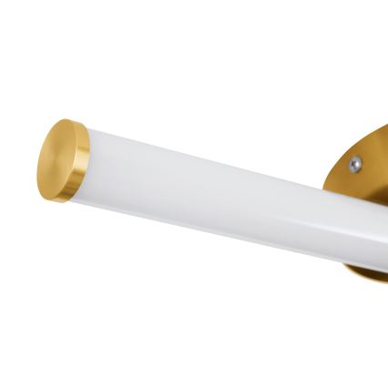 Eglo - Iluminação LED para espelho de casa de banho LED/7,5W/230V 3000/4000/6500K 45 cm IP44 dourada
