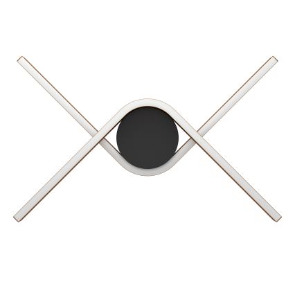 Eglo - Candeeiro de teto LED RGBW dimerizável 2xLED/18W/230V cobre/preto