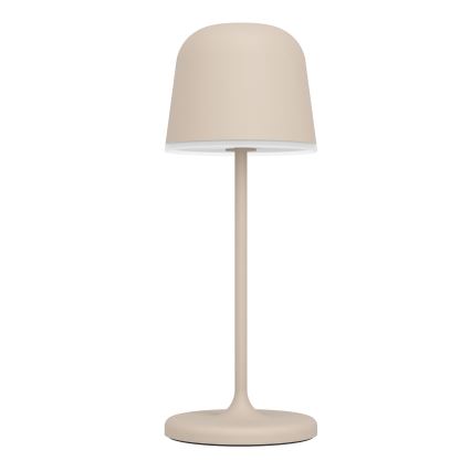 Eglo - Candeeiro de mesa LED recarregável para exterior, regulável por toque LED/1,8W/5V 2500/3000/4000K 2500 mAh IP54 creme