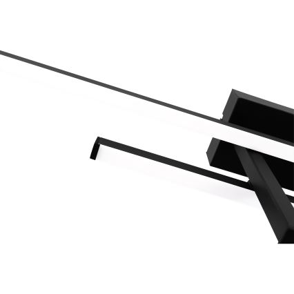 Eglo - Luminária de teto LED/20W/230V, preta