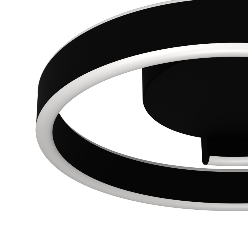 Eglo - Candeeiro de tecto LED RGBW dimerizável LED/37W/230V 3000-6500K preto