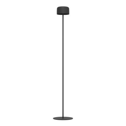 Eglo - Candeeiro de pé solar recarregável LED tátil/2,8W/3,7V 1800 mAh IP44 preto