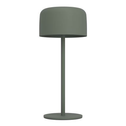 Eglo - Candeeiro de mesa tátil solar recarregável LED/2,8W/3,7V 1800 mAh IP44 verde