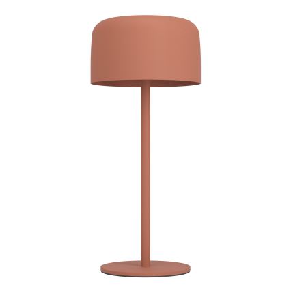 Eglo - Lâmpada de mesa tátil solar recarregável LED/2,8W/3,7V 1800 mAh IP44 laranja