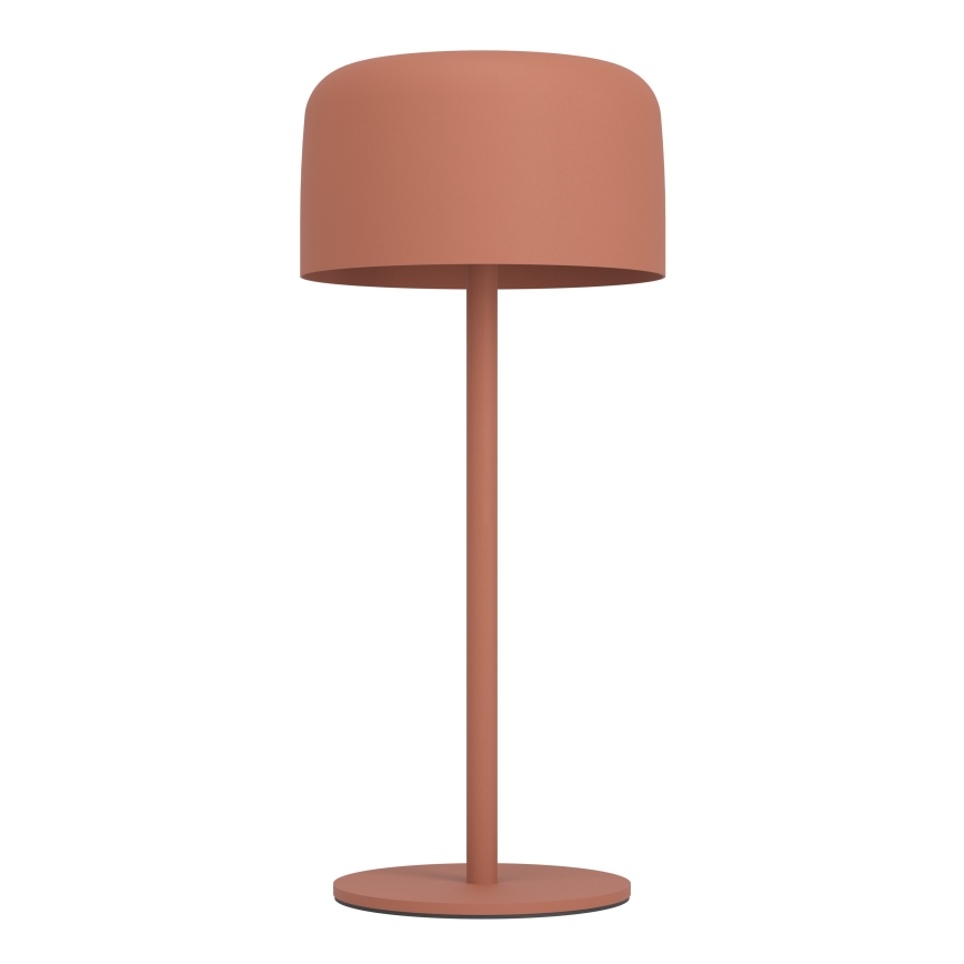 Eglo - Lâmpada de mesa tátil solar recarregável LED/2,8W/3,7V 1800 mAh IP44 laranja