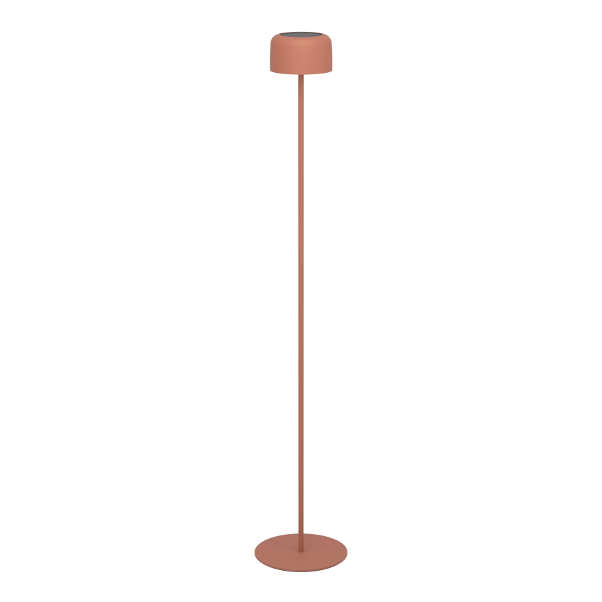 Eglo - Candeeiro de pé solar recarregável tátil LED/2,8W/3,7V 1800 mAh IP44 laranja